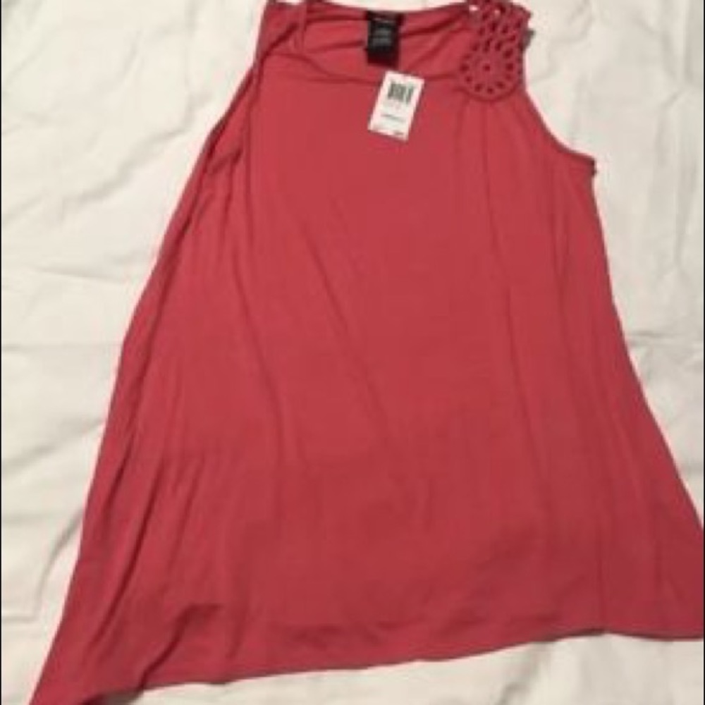 premise small asymmetrical sleeveless pullover